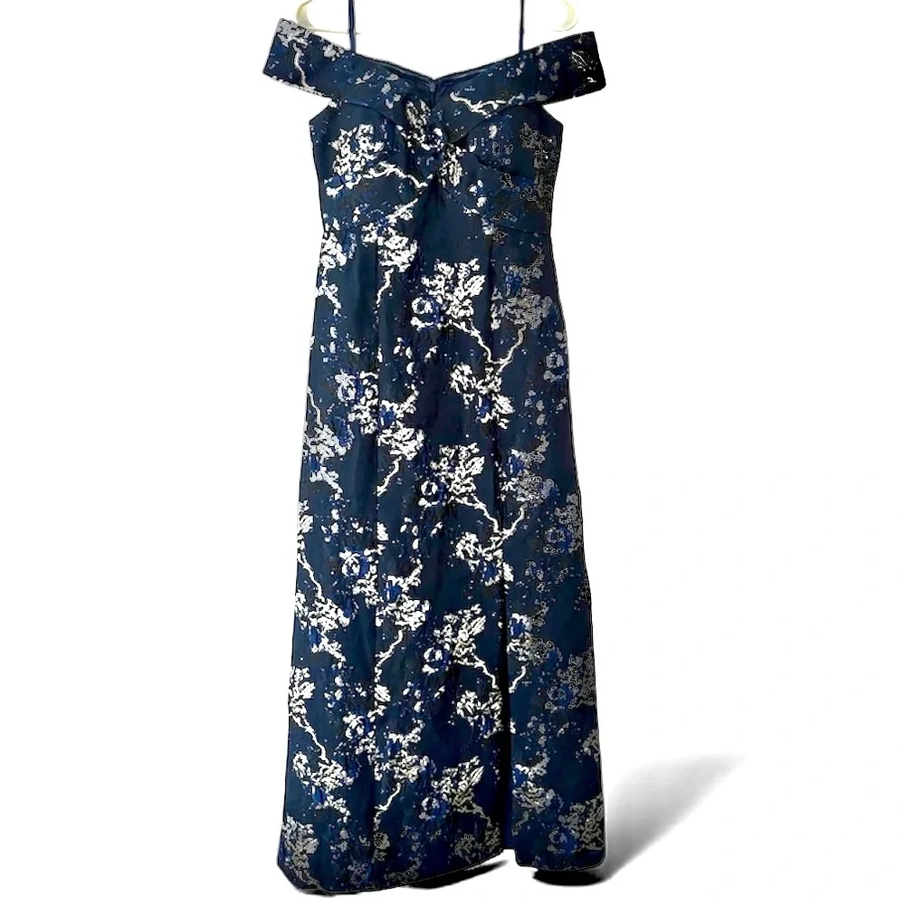 aiden blue dress AIDEN BANDAGE MINI DRESS
